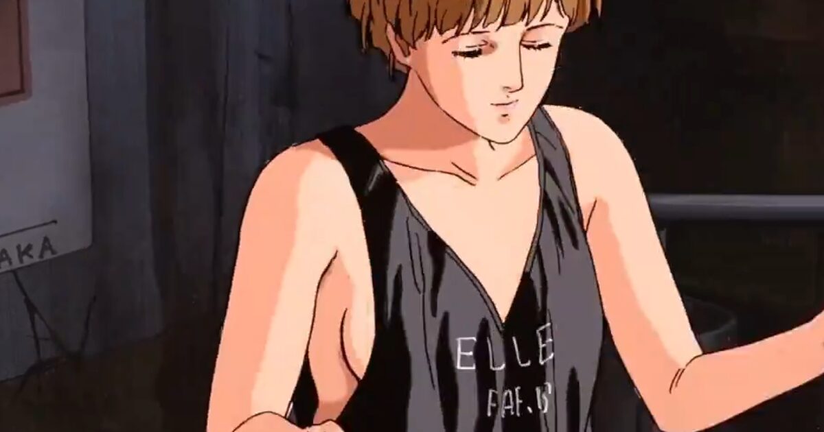 昔のアニメ、エロい