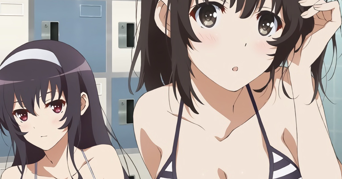 冴えカノの加藤恵ちゃんの水着姿、エロ可愛すぎるwwww