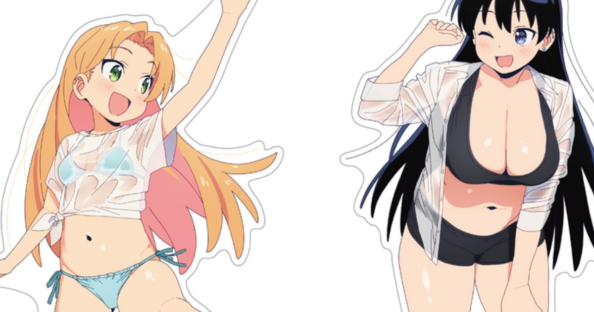 【画像】今期アニメのおっぱい、流石にデカすぎる