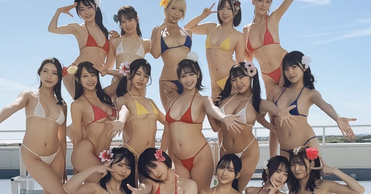 【画像】水着まんさんの公開ビュッフェ、開催される