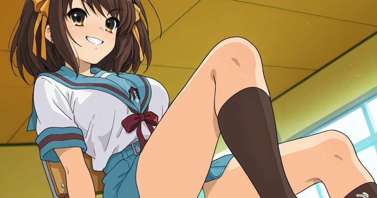 涼宮ハルヒさん、ちょっとキョンをからかっただけでレイプされてしまう…