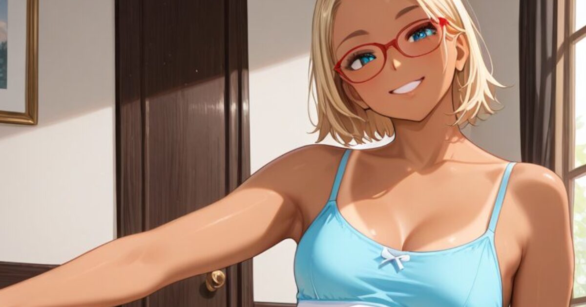 【画像】ついに俺の黒ギャルフォルダが火を噴く時が来たか……【AI】