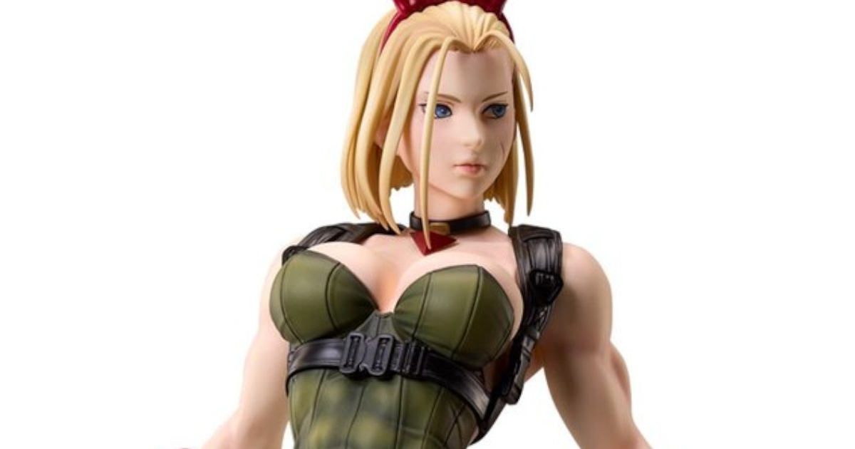【画像】キャミィさん、何故かムキムキのバニガール姿でフィギュア化決定