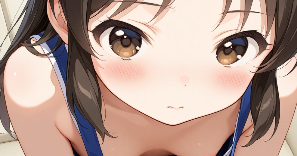 【画像】こういう胸チライラストばっかり生成してる