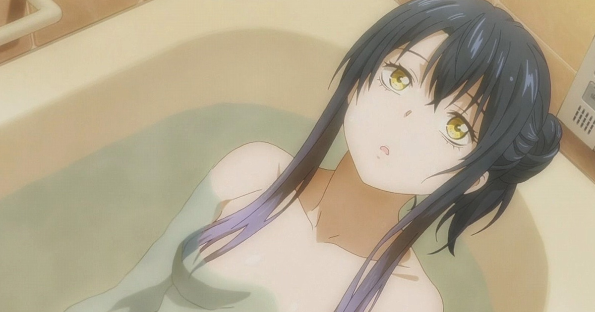 【画像】この女の子がお風呂でぼけーっとしながら考えてることwww