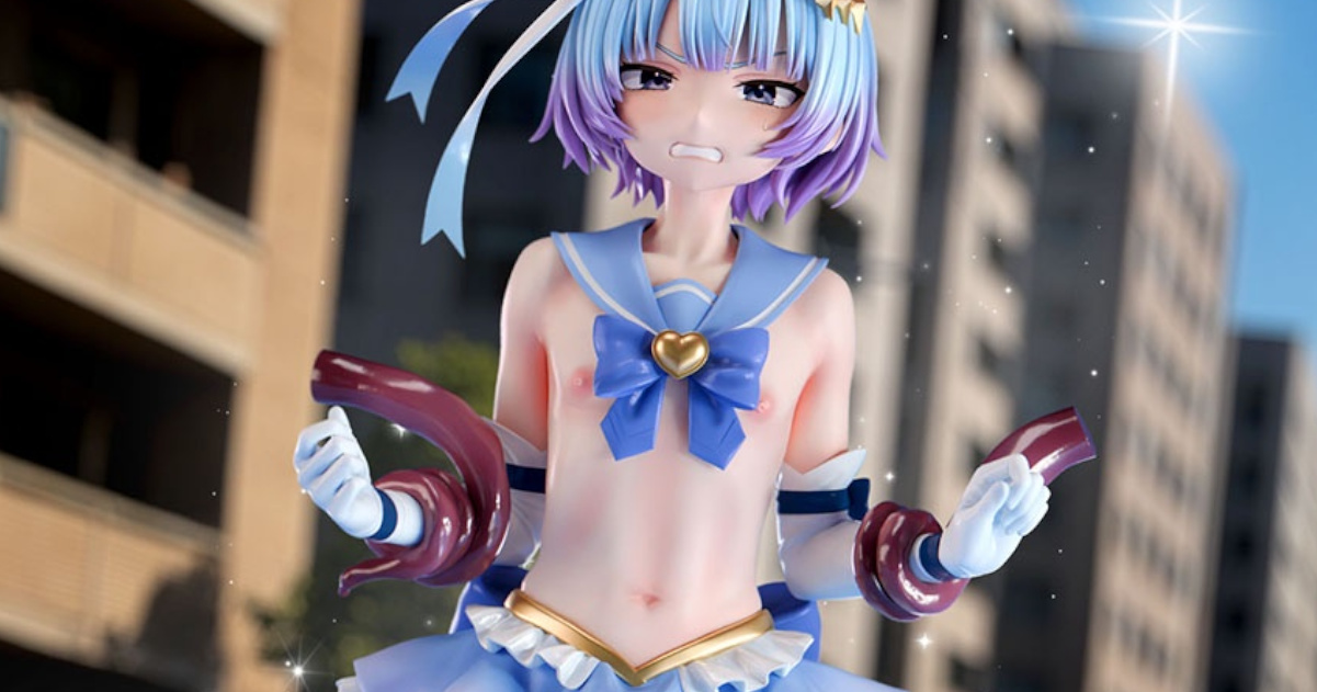 【画像】魔法少女さん、悪い触手に捕まってしまう！！！！！