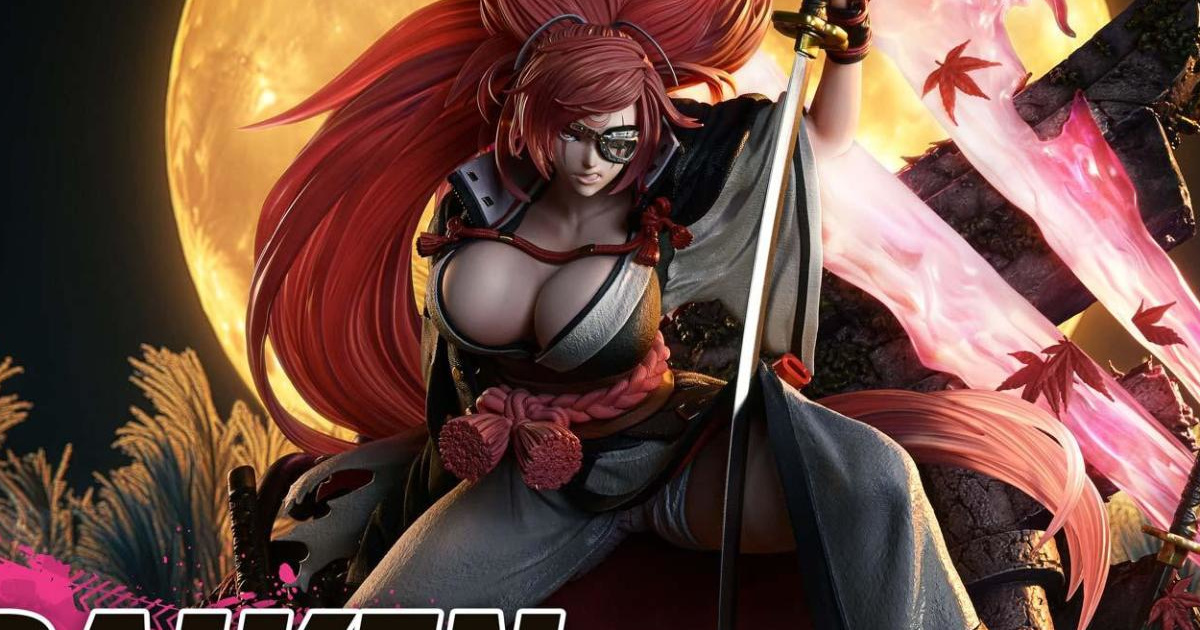 梅喧の1/4フィギュア、デカい