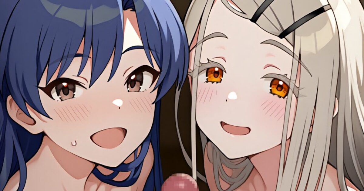 【画像】如月千早と篠澤広のWパイズリ