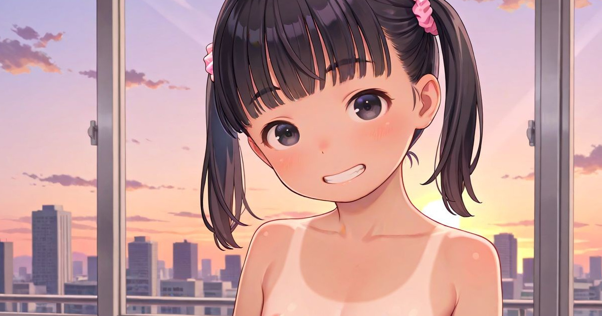 【画像】日焼けロリの裸ってエロいよね！！！