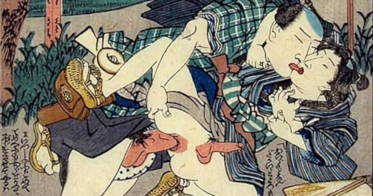 【画像】江戸時代の春画、エッチすぎる