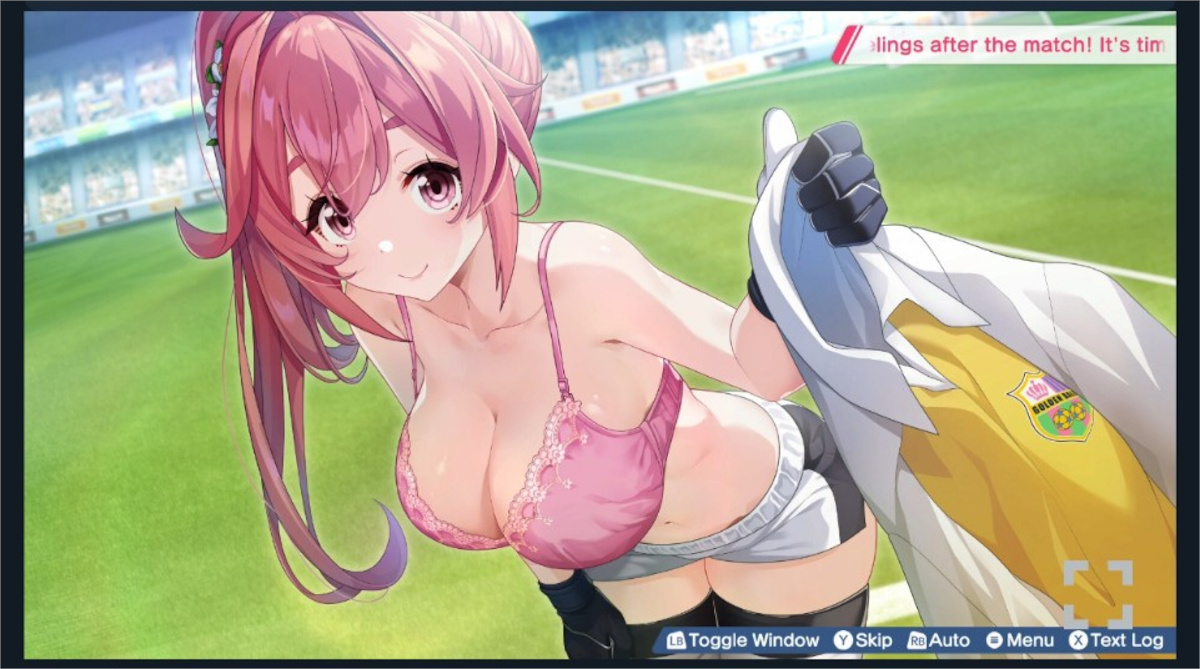 【朗報】ユニフォーム交換がおっぱい丸見えで話題のサッカーゲーム「ファンタジスタ明日翔」がついに発売！！！