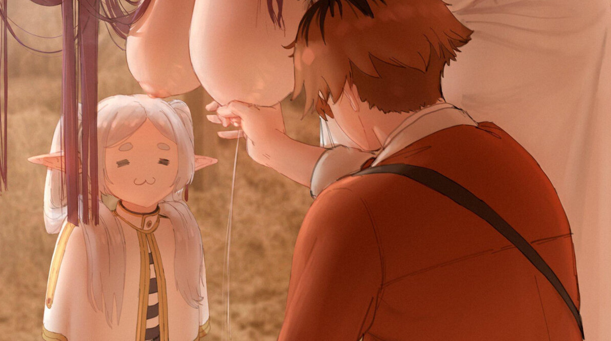 メトーデ「フリーレンさん、ちょっとモミモミさせてくれませんか？」フリーレン「え、やだよ急に。女の子同士じゃん」