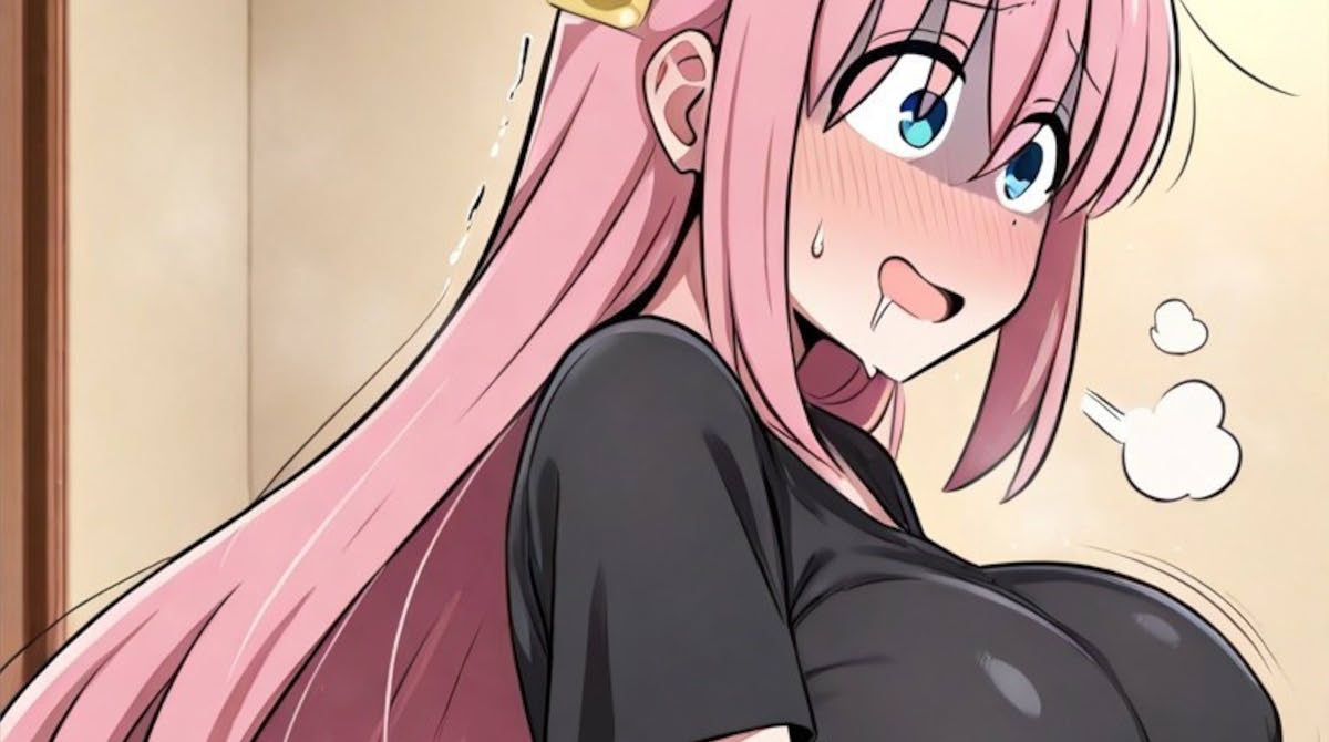 【画像】女の子「ぼ、ぼっきが収まりません……」