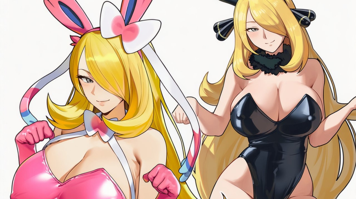 シロナちゃんとルザミーネちゃん、あまりにもえっちすぎる