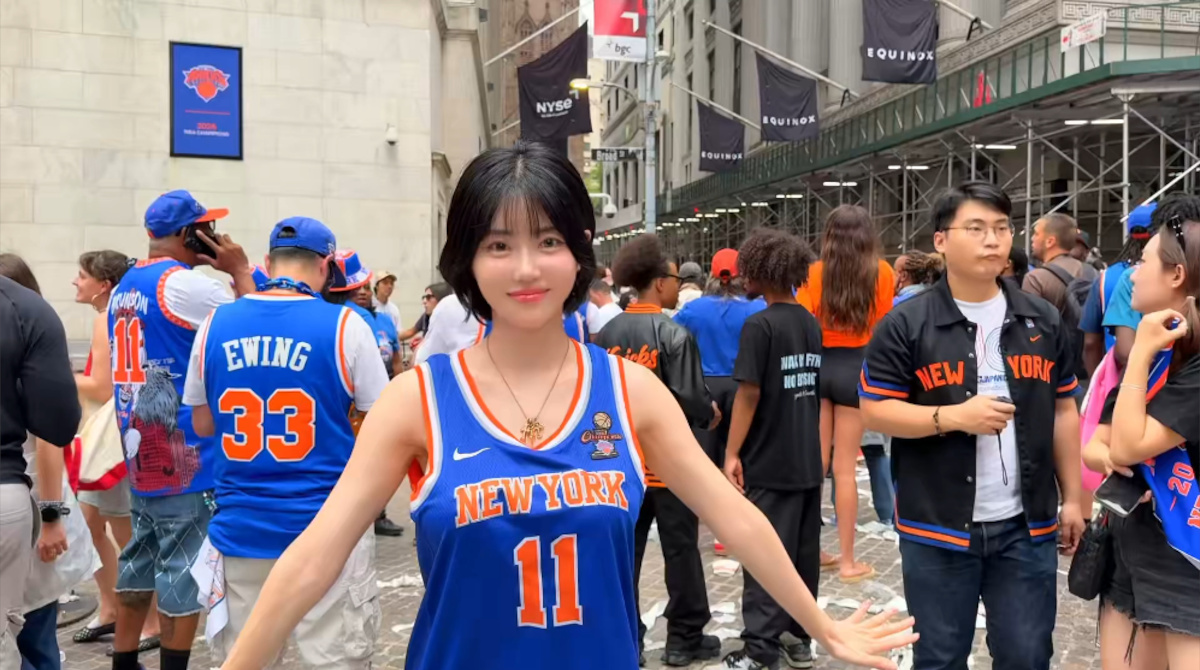 DJ SODAさん（37）、ニューヨークのど真ん中でパンチラダンス