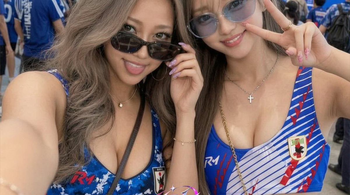 W杯を観戦しに行った日本人女性、Hすぎるww