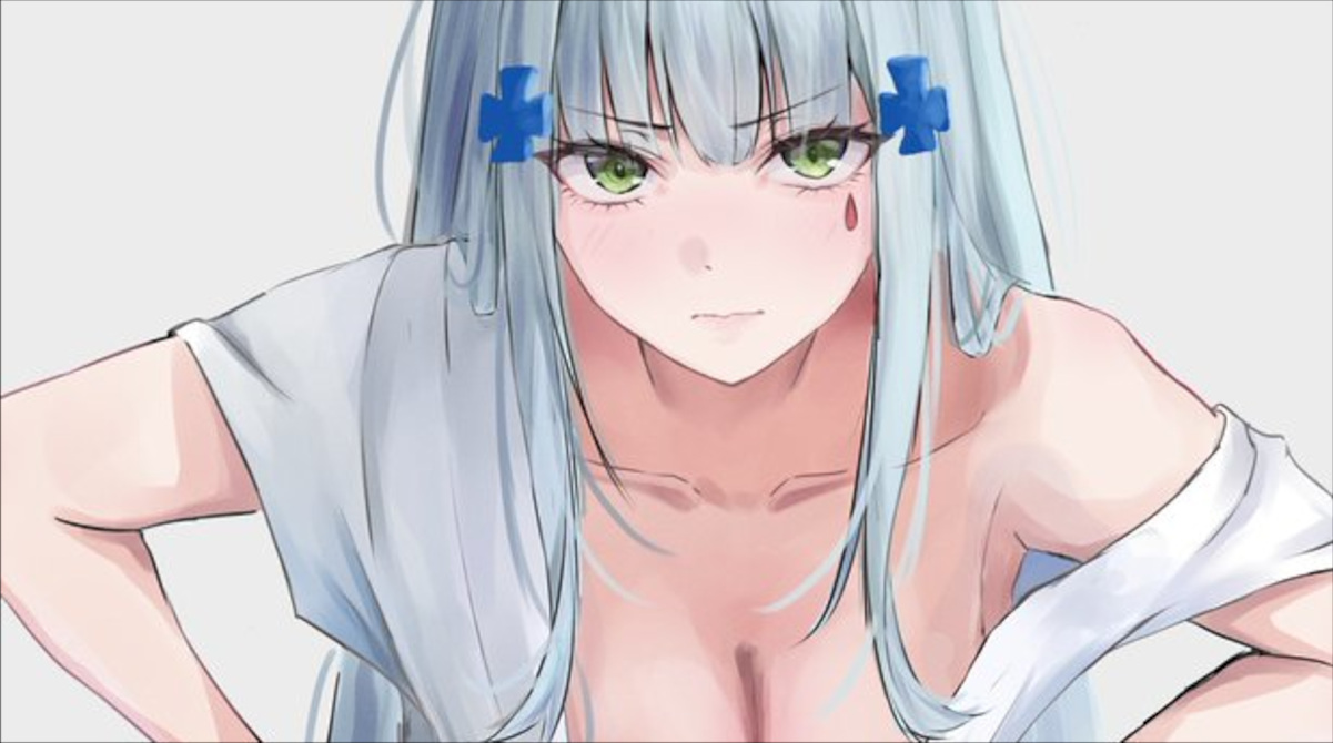 【画像】だらしない格好のJK、乳ぶら下げて見せつける