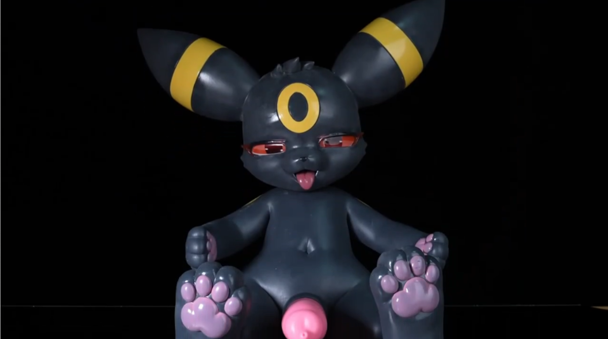 【動画】ブラッキーさんエッチなフィギュアになってしまう