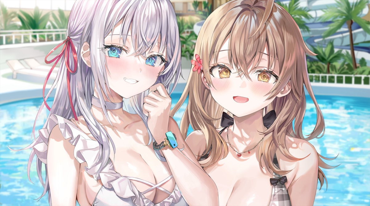 【画像】女の子たち「あのー♡私たち2人だけで退屈なんですけどー♡」
