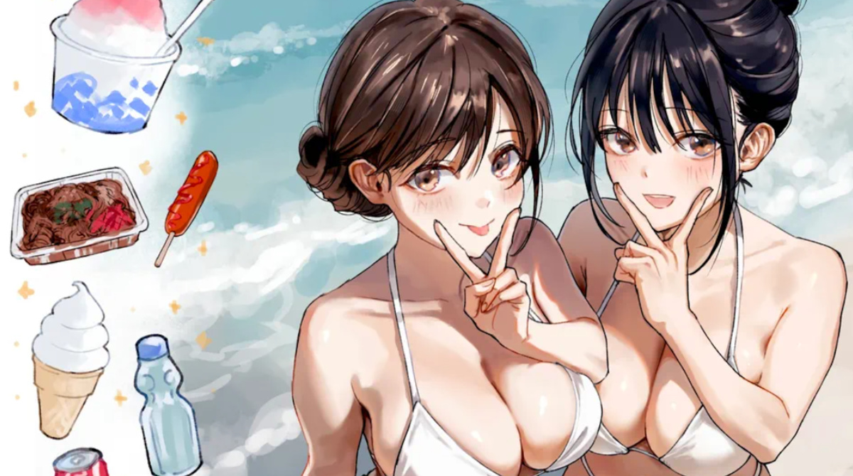 【画像】エチエチJD「海水浴に来たよ♥」ﾊﾟｼｬ