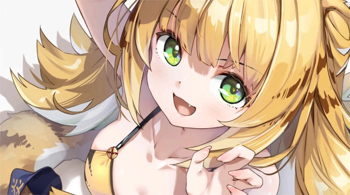 【画像】女の子「がお～♡」